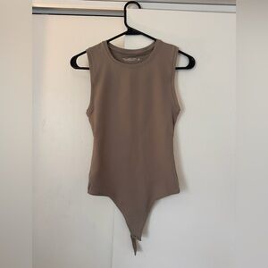 Abercrombie & Fitch Taupe Bodysuit